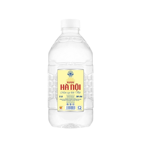 Rượu Hà Nội, can 2 lít (30%).