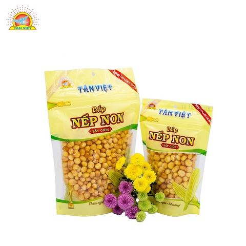 Bắp nếp non sấy giòn-Tân Việt (65g).