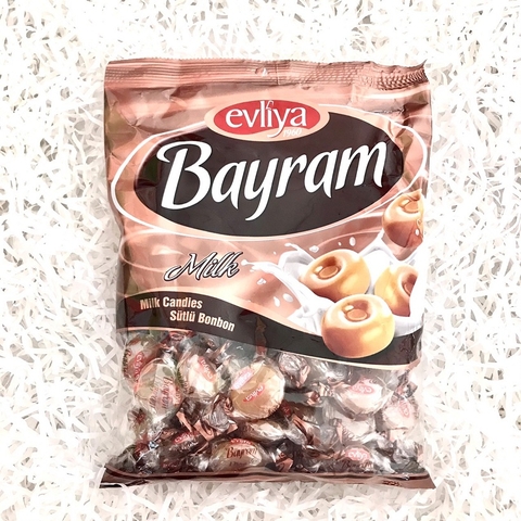 Kẹo cứng Evliya Bayram, vị sữa-Thổ Nhĩ Kỳ, túi (300g).