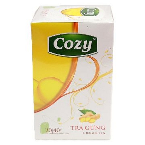 Trà gừng Cozy, túi lọc (40g/20túi*2g).