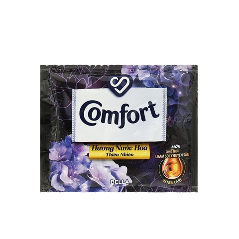 Nước xả Comfort-hương nước hoa thiên nhiên Bella, dây (20g*10).