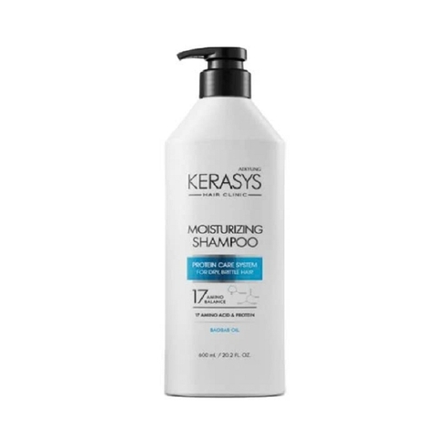 Dầu gội cao cấp Kerasys Moisturizing-Hàn Quốc, dưỡng và cân bằng độ ẩm cho mái tóc khô xơ và dễ gãy (600ml).