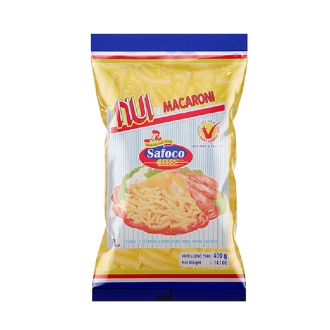 Nui ống macaroni-Safoco, túi (400g),