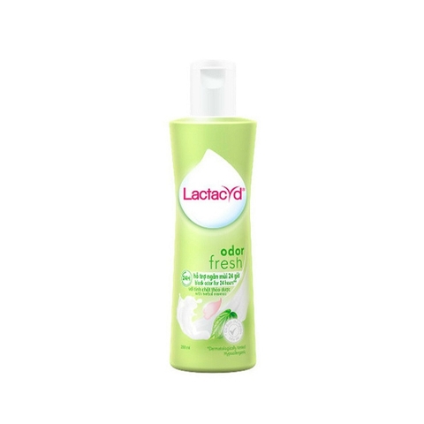 Dung dịch vệ sinh phụ nữ Lactacyd, ngày dài tươi mát (250ml).