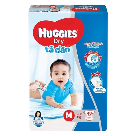 Tã dán Huggies M48