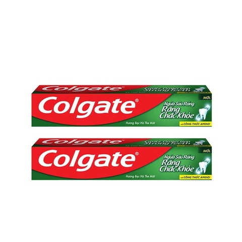 Kem đánh răng Colgate, ngừa sâu răng chắc khỏe-hương bạc hà the mát (100g).
