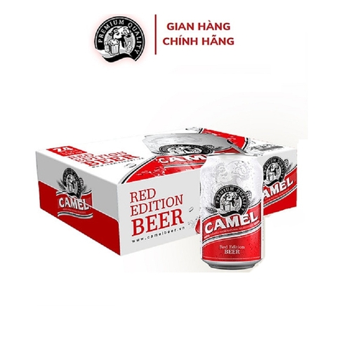 Bia Camel Premium (đỏ), thùng (24*330ml*4.9%),