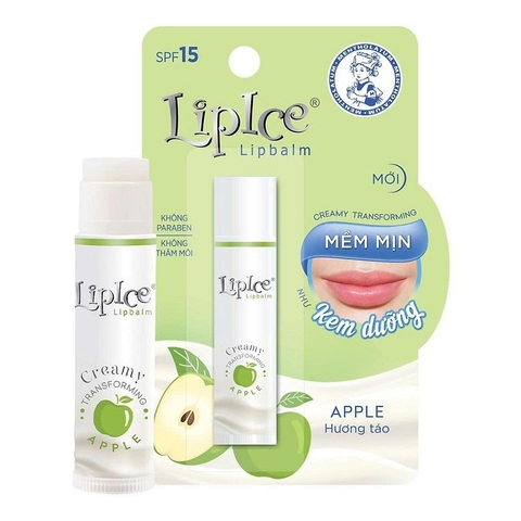 Son Lipice Lipbalm, hương táo-Rohto (4.3g)
