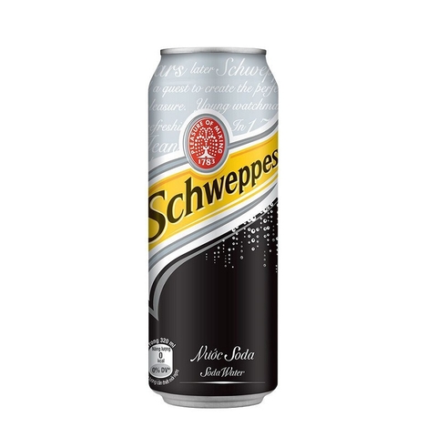 Nước Soda Schweppes, lon (320ml),
