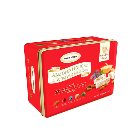 Kẹo Golden Bonbon hạnh nhân-Canada, hộp sắt (150g).