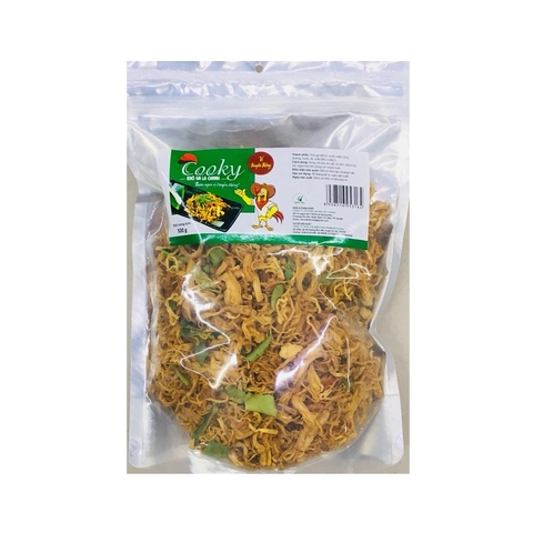 Khô gà lá chanh Cooky, vị truyền thống (500g)'