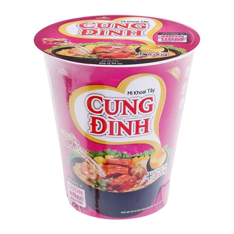 Mì Cung Đình-hương vị sườn hầm ngũ quả, cốc (71g),