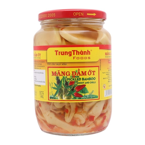 Măng dầm ớt-Trung Thành, lọ (800g),