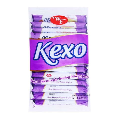 Bánh kem xốp hương khoai Môn, Kexo-WF (145g)