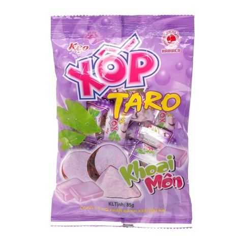 Kẹo xốp Taro vị khoai Môn-Hải Hà, gói (85g)