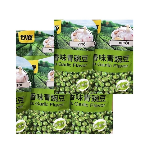 Đậu Hà Lan vị tỏi-Cam Nguyên, gói (75g).