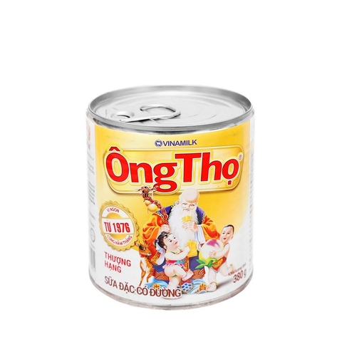 Sữa đặc có đường Ông Thọ-Vinamik, hộp trắng (380g),