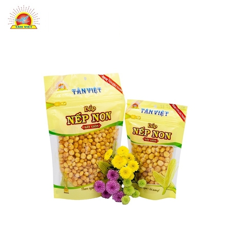 Bắp nếp non sấy giòn-Tân Việt (130g).