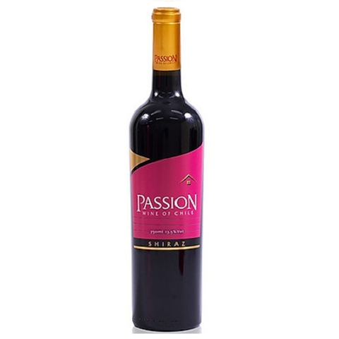 Rượu vang Passion Shiraz-Chile, chai (750ml, 13.5%)