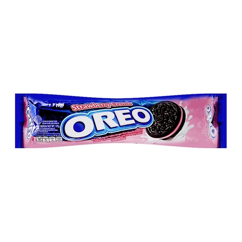 Bánh quy Oreo vị kem dâu, cây (105g).