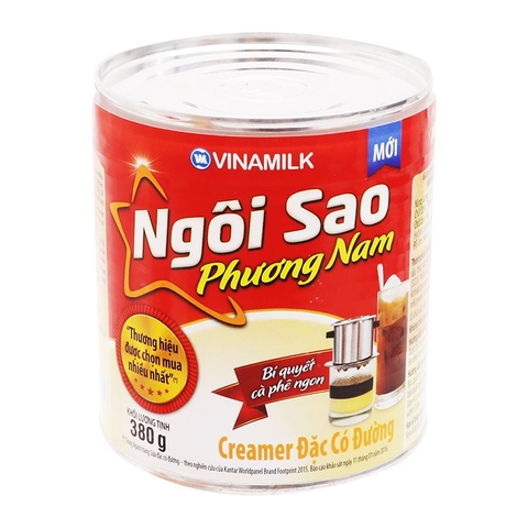 Sữa đặc Ngôi Sao Phương Nam-Vinamilk, hộp đỏ (380g),