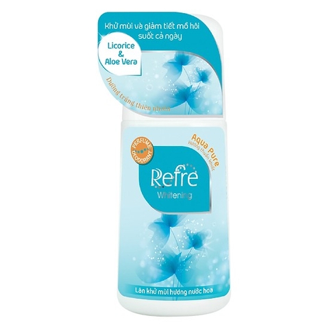 Lăn khử mùi hương thuần khiết Aqua Pure Refre (40ml)