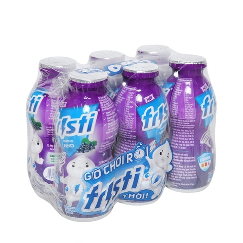 Sữa chua uống hương nho-Fristi (80ml*6chai),