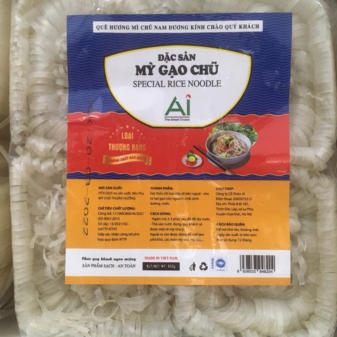 Mì gạo chũ AI-đặc sản mì chũ Nam Dương (800g).