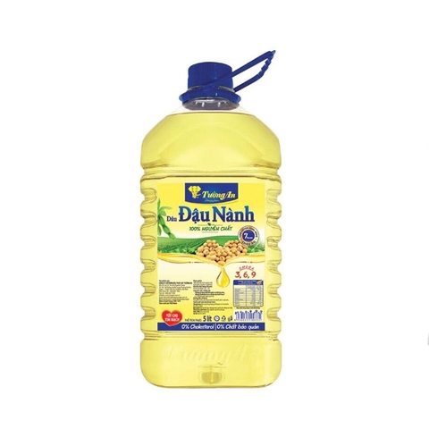 Dầu đậu nành nguyên chất-Tường An, can (5lít),