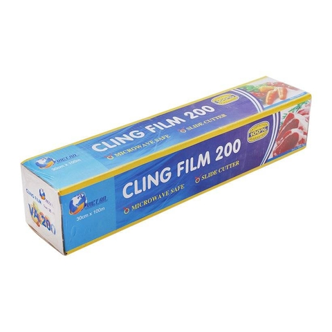 Màng bọc thực phẩm Cling Film 200-Việt An, hộp (30cm*100m).