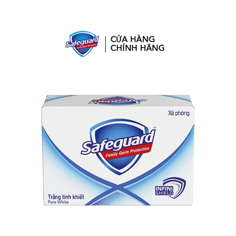 Xà bông cục Safeguard, trắng tinh khiết (130g),