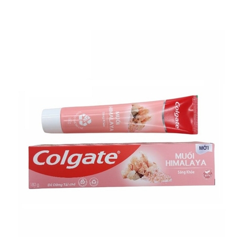 Kem đánh răng Colgate muối Himalaya, trắng khỏe (180g).
