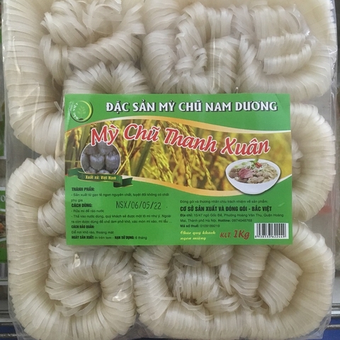 Mì chũ Thanh Xuân-đặc sản mì chũ Nam Dương (1kg).