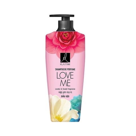 Dầu gội Shampoo de perfume Love Me-Elastine, Hàn Quốc (600ml),