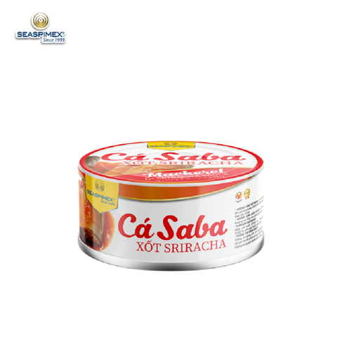 Cá saba xốt Sriracha-Seaspimex, hộp (185g),