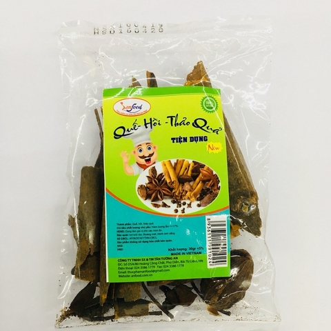 Quế Hồi, Thảo Quả-Anfood, gói (30g),