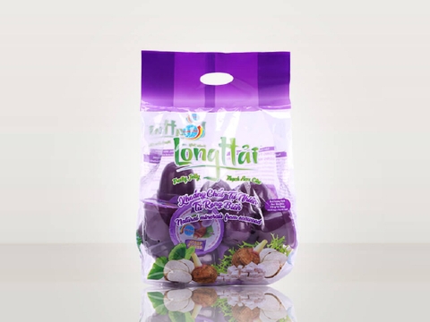 Thạch rau câu vị Khoai môn-Long Hải, túi (416g/16 cốc*26g)