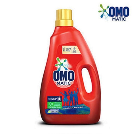 Nước giặt Omo-máy giặt cửa trên, xoáy ngay vết bẩn loại bỏ mùi hôi, can (4.2kg).