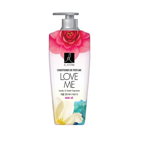Dầu xả Elastine Conditioner de Perfume Love Me, Hàn Quốc (600ml),