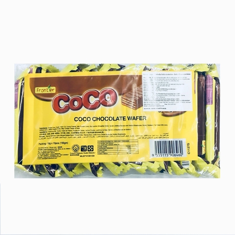 Bánh xốp Coco vị Socola-Malaysia, gói (150g),