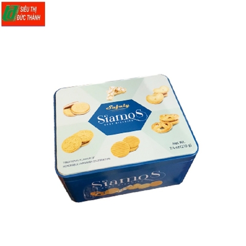 Bánh hỗn hợp Siamos, Safaly-Ukraina, hộp sắt (210g).