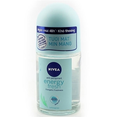 Lăn khử mùi nữ Nivea Fresh Energy, tươi mát mịn màng (50ml)