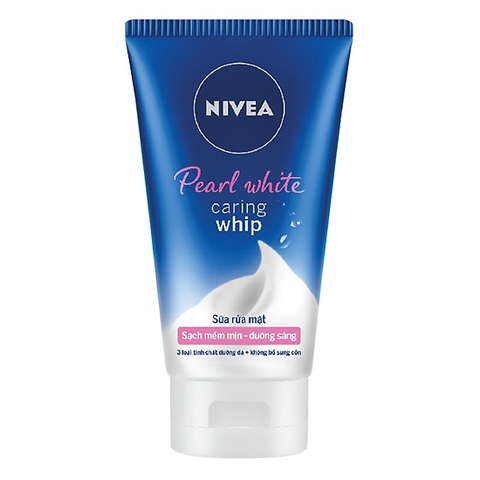 Sữa rửa mặt Nivea trắng da giúp sạch mềm mịm-dưỡng sáng (100g)