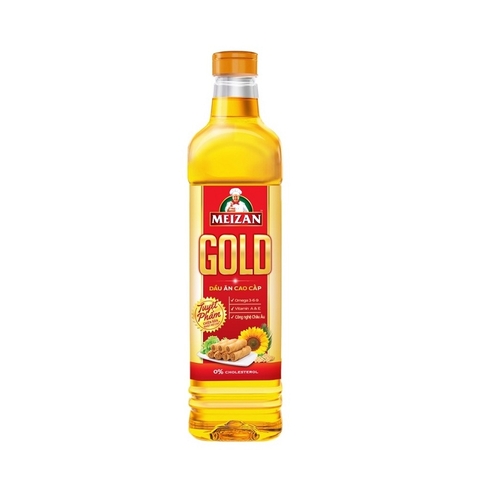 Dầu ăn cao cấp Meizan Gold, chai (1lít),