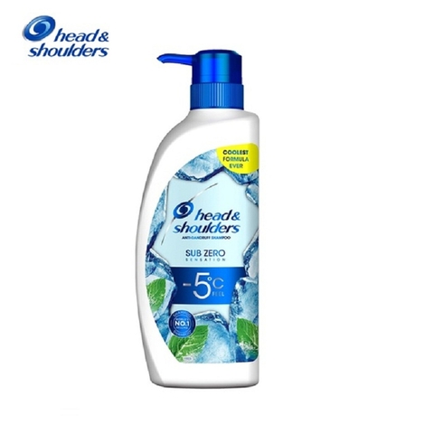 Dầu gội Head & shoulders sub zero-làm sạch gàu, chai (550ml),