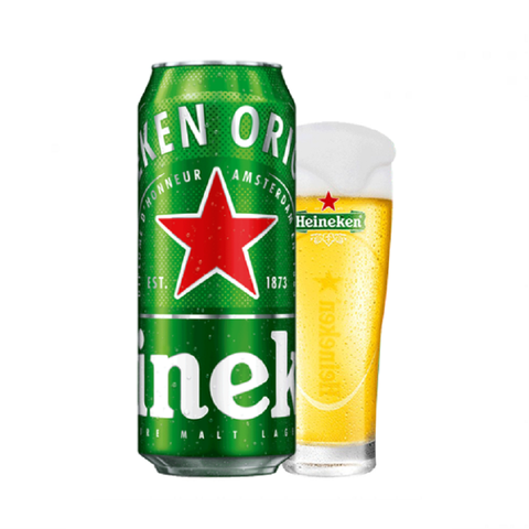 Bia Heineken Origonal, lon (500ml, 5%)