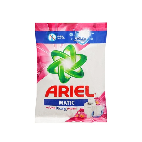 Bột giặt Ariel Matic-hương downy đam mê, túi (620g)