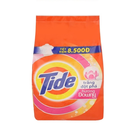 Bột giặt Tide, trắng đột phá-hương downy, túi (2.25g),