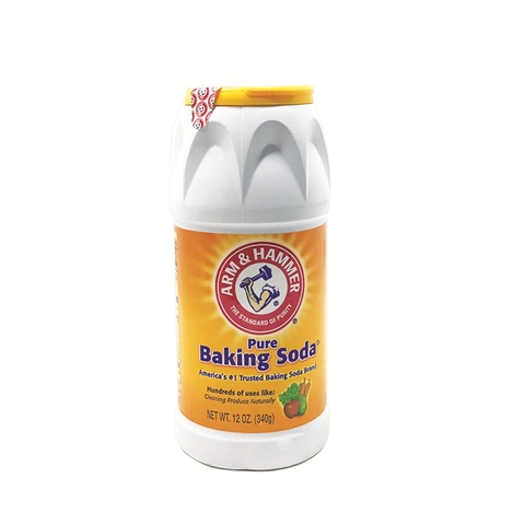 Bột rửa hoa quả Baking Soda (muối) (340g),