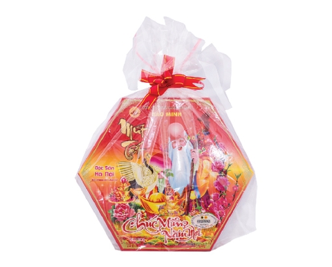 Mứt tết thập cẩm Bảo Minh, lục giác (200g).